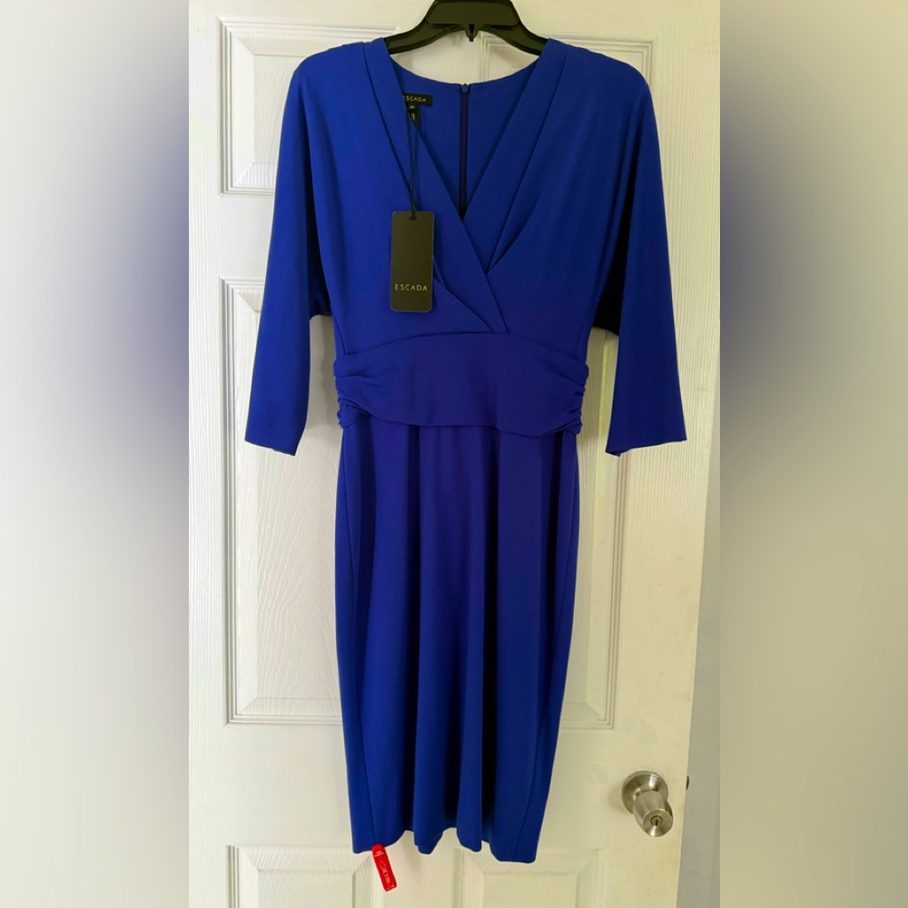 NOT FOR SALE NWT Escada dress blue 36